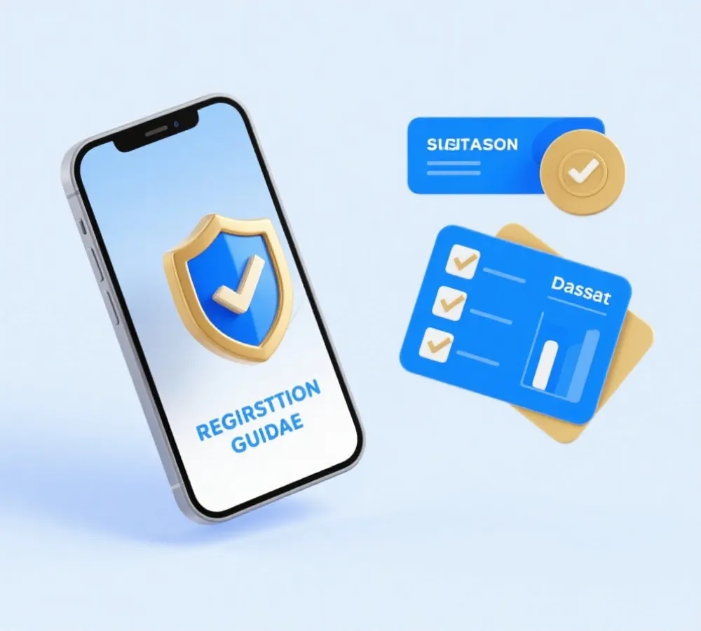 官方登入與開戶流程說明示意